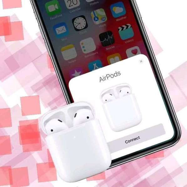 AirPods 2 (с настройками и GPS, модель 2020г) в Москве