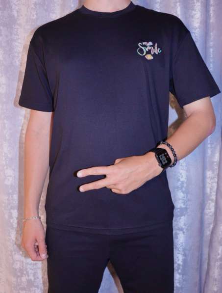 Футболка Черная в Москве фото 4