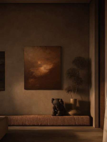 Картина абстракция