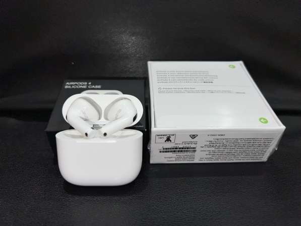 AirPods 4 + Чехол в Санкт-Петербурге фото 6