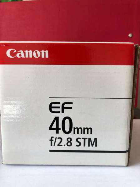 Объектив canon ef 40 mm f/2,8 STM в Тарусе фото 5