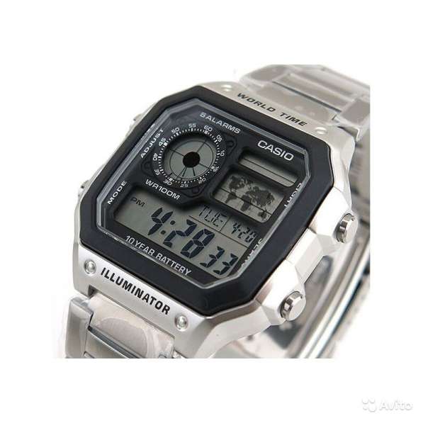 Часы Casio Illuminator AE-1200WHD-1A в Москве фото 4