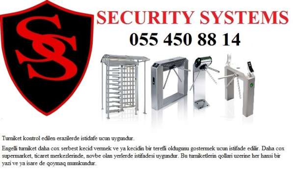 ❊Turniket sistemləri ❊❊