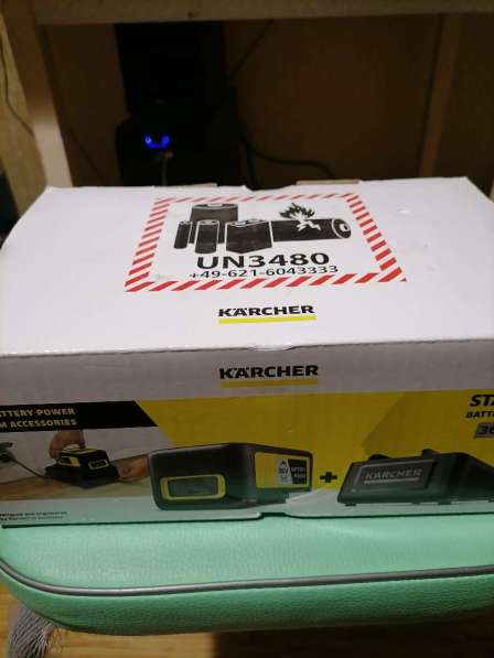 Новый комплект аккумулятор Karcher 36v 2.5ah +зарядное в Дзержинском фото 3