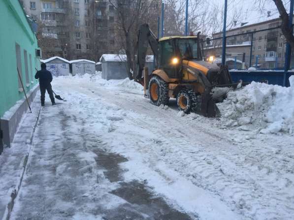 Уборка и вывоз снега. Аренда спецтехники в Екатеринбурге