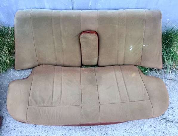 Сиденье заднее ВАЗ 2106, задний диван коричневого цвета в Асбесте фото 4