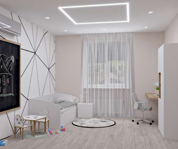 Design project of a children's room