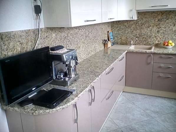Столешницы для кухонь из натурального камня мрамор гранит в Орехово-Зуево фото 3