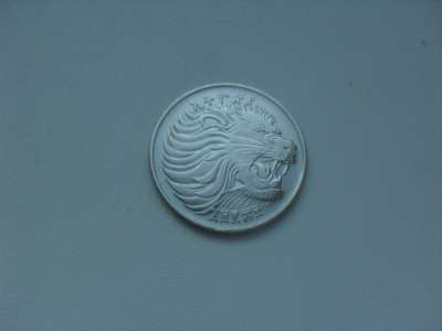 Монета 50 Сантимов 1977 год Эфиопия в Москве