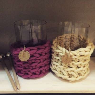 Натуральная толстая пряжа цвет №2 СЛИВКИ в фото 7