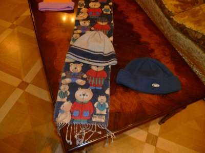 Шапочки и шарфики пакетом Cottiera, Германия на ребенка 10-14 л в Москве