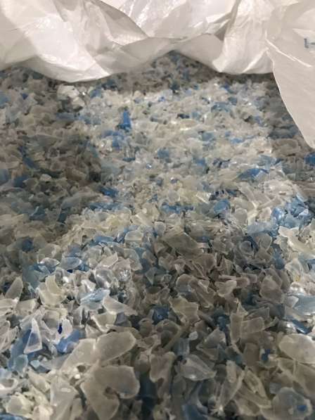 Пэт флекс прозрачно голубой