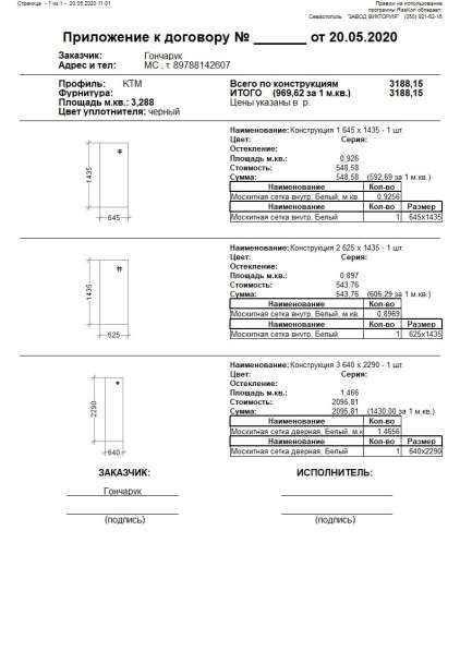 Изготовление москитных сеток