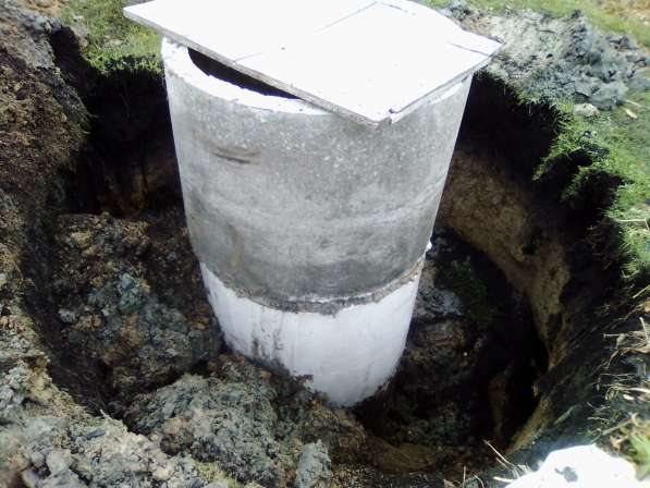 Выгребная яма септик колодец под воду в Томске фото 9