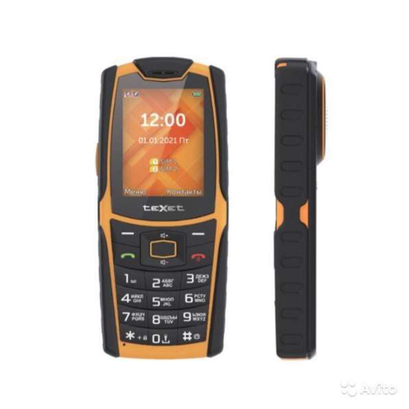 Мобильный телефон teXet TM-521R Black/Orange. Новый в упаков в Твери