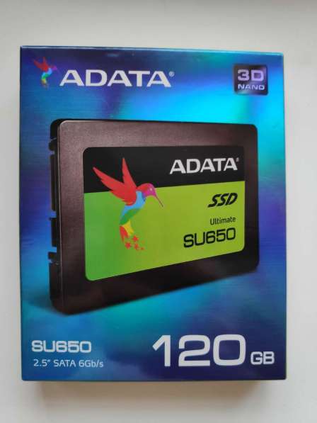 SSD Adata SU650, 120 гб