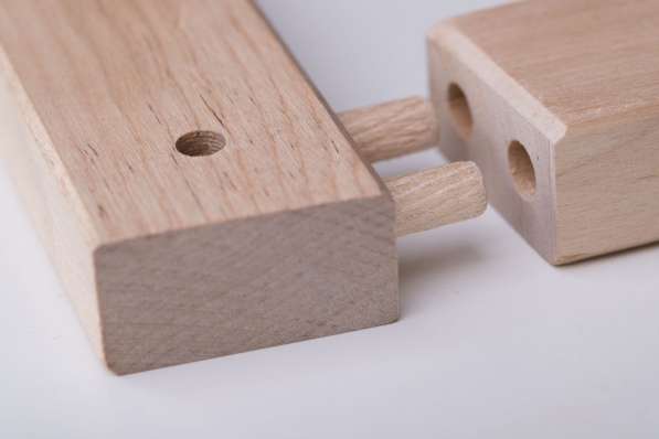 Шканты мебельные деревянные в фото 3