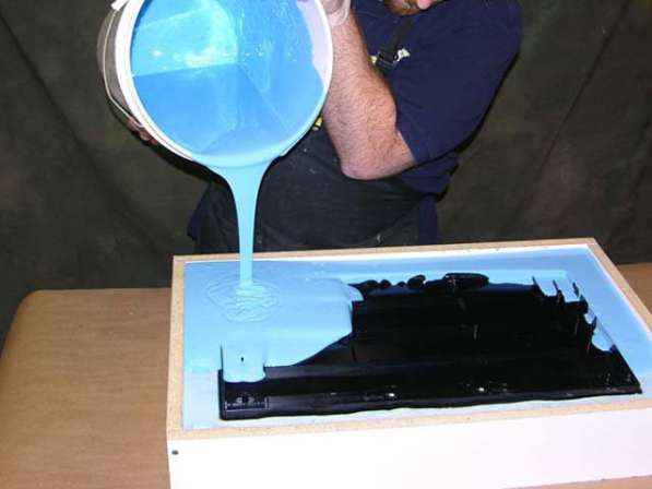 Жидкий силикон для изготовления форм