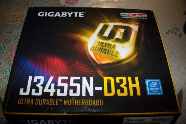 Материнская плата GIGABYTE GA-J3455N-D3H + 4гб DDR3L 1600 в Раменское фото 3