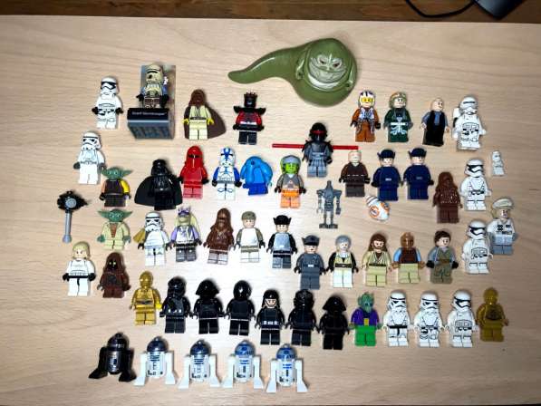Лего Star Wars минифигурки