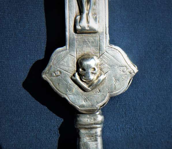 Старинный требный (водосвятный) крест. Серебро «84». XIX в в Санкт-Петербурге фото 13