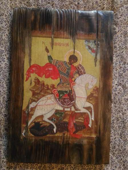 Иконы на деревянной основе состаренные в Зеленограде фото 3