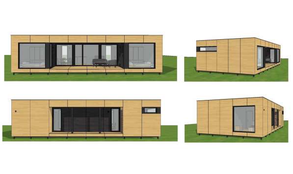 Модульный дом Modern 83 в Новосибирске фото 3