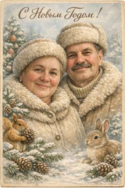 Открытка с Вашим фото в Тюмени