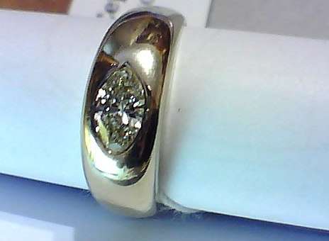 Кольцо с большим бриллиантом в Кирове