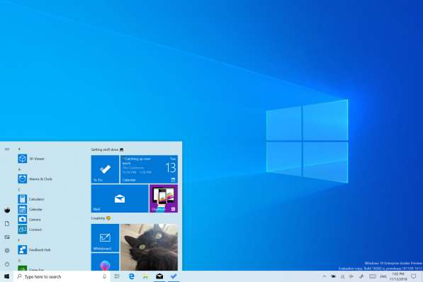 Windows 10 Client Insider Preview Build 18343 Ru