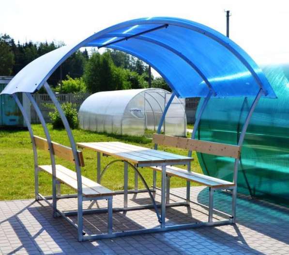 Беседки дачные &laquo;Азалия&raquo;, &laquo;Лютик&raquo;, &laquo;Лилия&raquo; в Лосино-Петровском фото 4