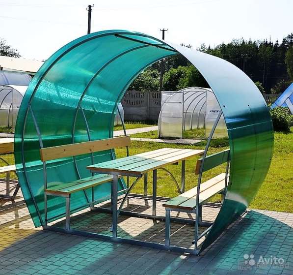 Новые беседки в Кулебаках