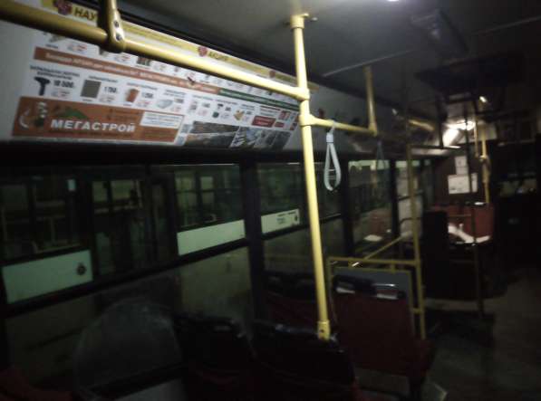 Реклама внутри автобусах г. Астана в фото 5