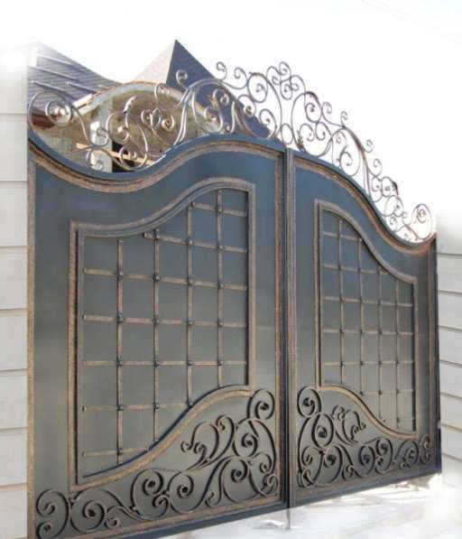 Ворота гаражные, ворота кованные, ворота промышленные в Кургане фото 10