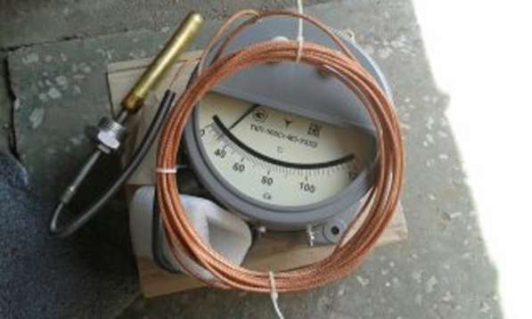 Термометр манометрический ТКП-160 Cr-М3