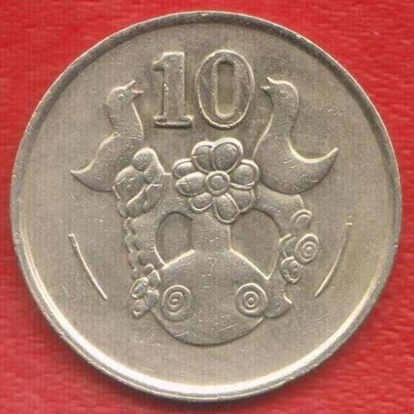 Кипр 10 центов 1988 г
