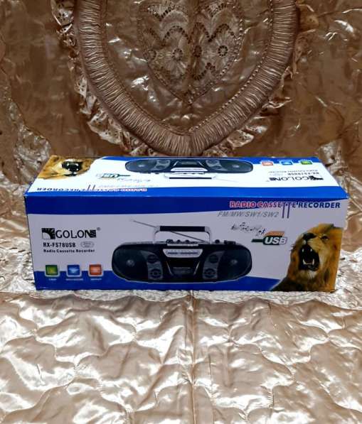 Магнитофон кассетный Golon CFS-B5USB в Москве фото 13