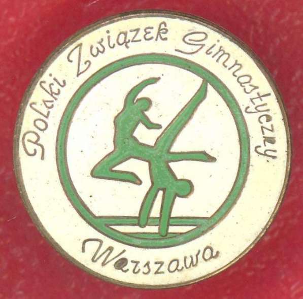 Польша фрачный знак Польский гимнастический союз PZG