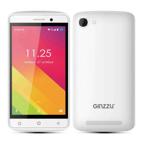 Смартфон Ginzzu S4030 White