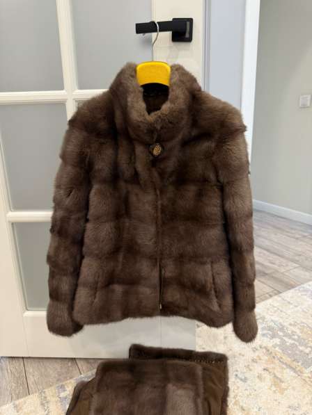 Шуба НОРКОВАЯ в фото 3