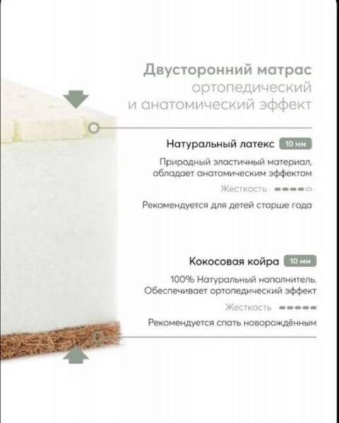 Матрас 100*70 в Пензе фото 9