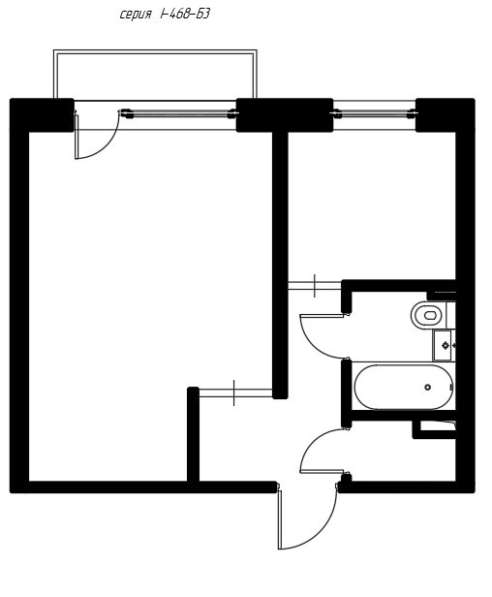 Однушка в 17-м микрорайоне в Волжский