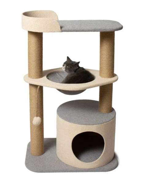 Домик для кошек с когеточкой