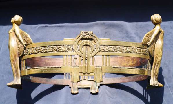 Старинная ваза-фруктовница большого размера в стиле Модерн в Санкт-Петербурге фото 8