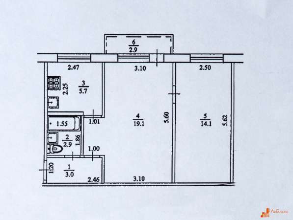 Продам двухкомнатную квартиру в Уфа.Жилая площадь 45,70 кв.м.Этаж 3.Дом панельный.