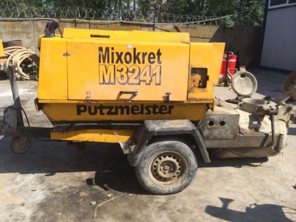 Putzmeister растворонасос mixokret 3241