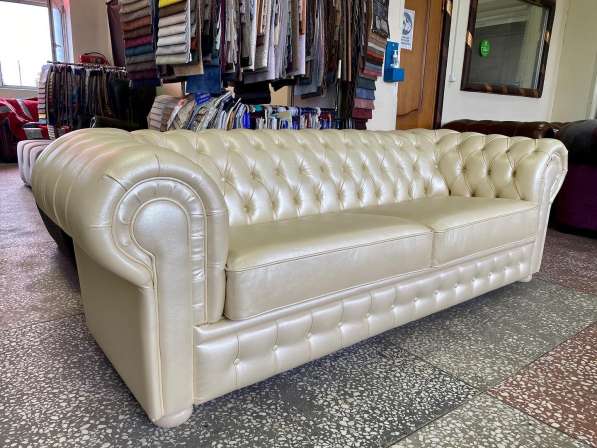 Диван Честер кожа в Москве фото 4