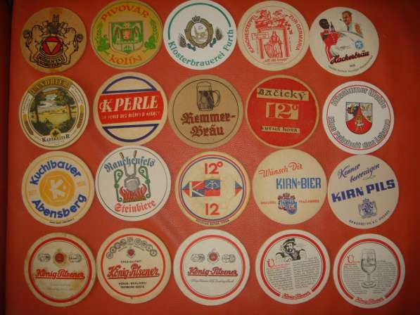 Коллекция подставки под пиво, бирдекели в Москве фото 11