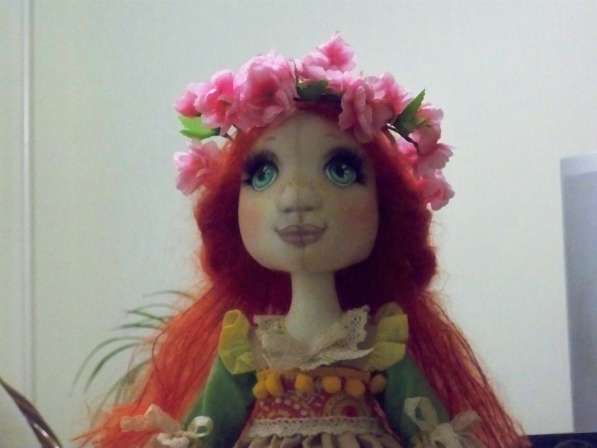 Текстильная интерьерная кукла АЛЁНКА. Россия в Тольятти фото 3