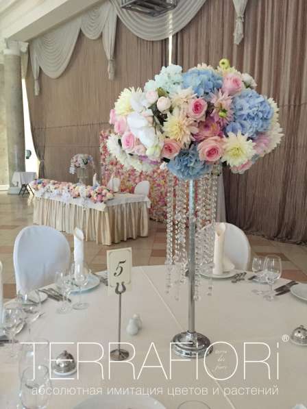 Оформление свадьбы цветами в фото 4